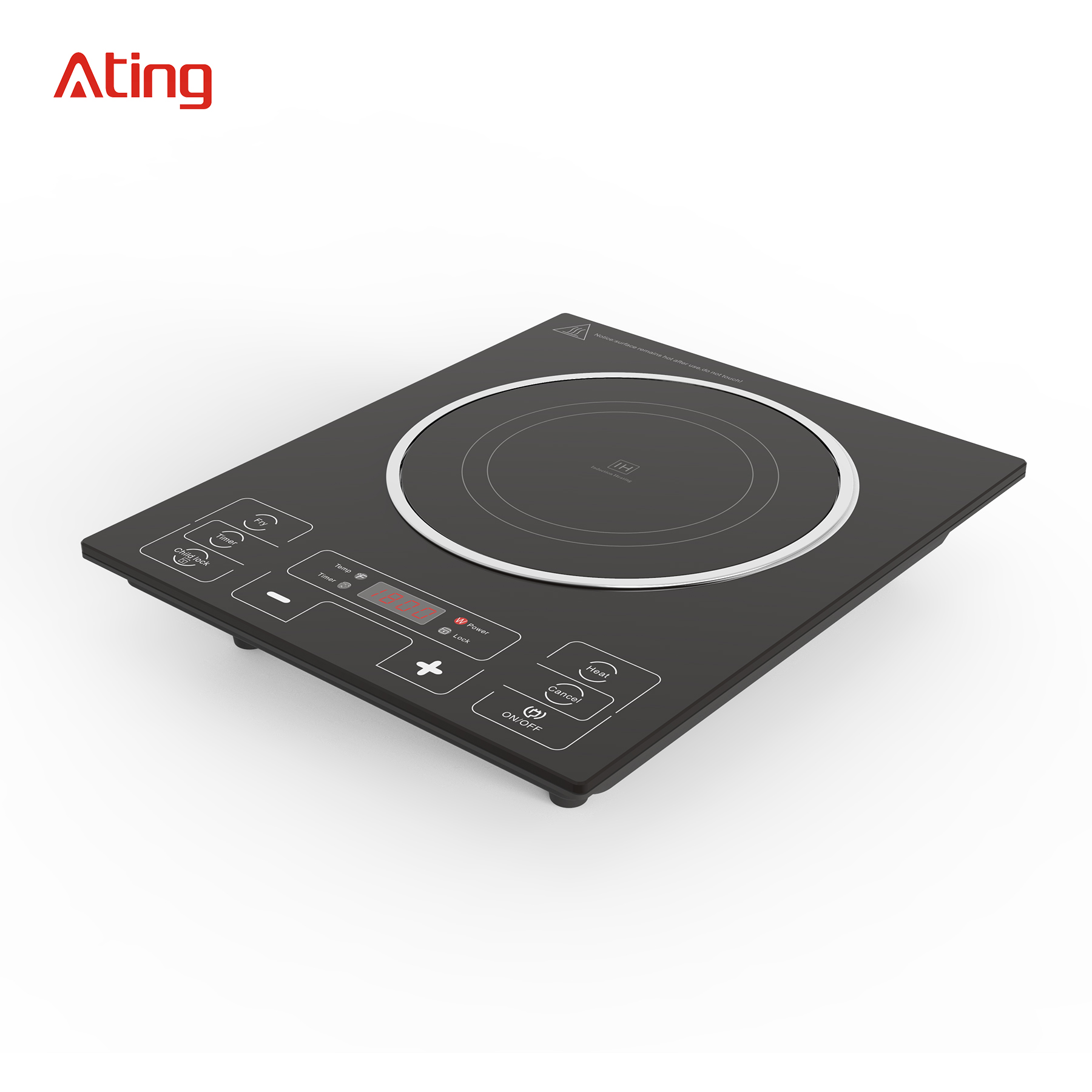 IH-F1800B,1800W/120V touch control portable induction cooktop