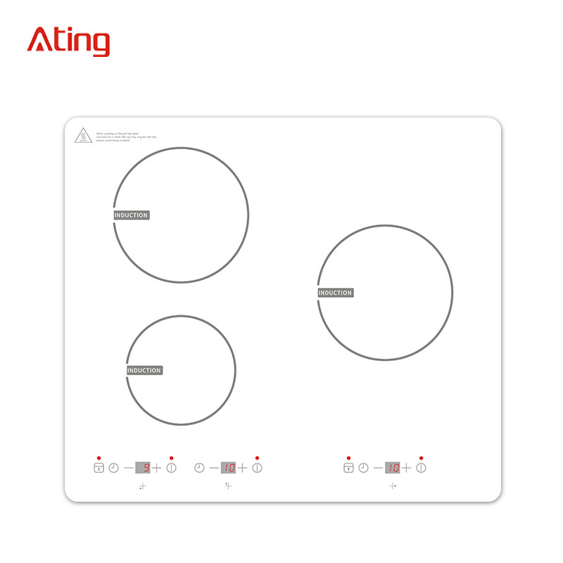 IH-356A, 5600W built-in three burner induction hob