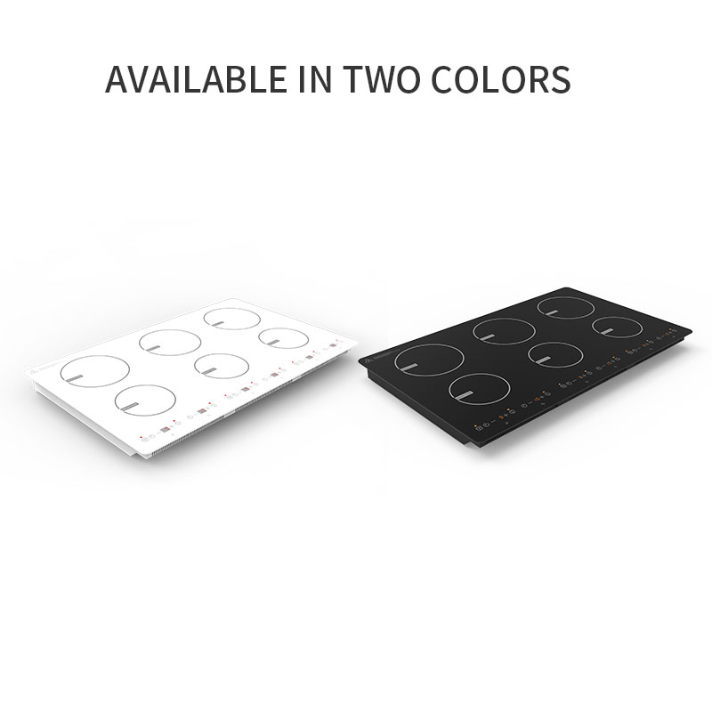 IH-102A, 10200W built-in six burner induction hob