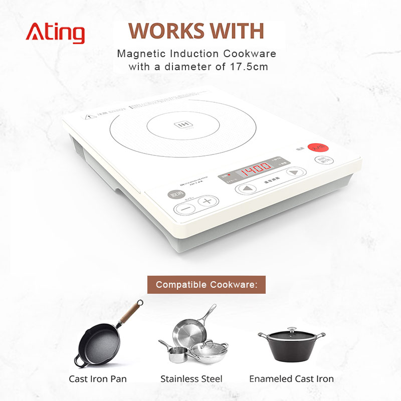 IH-14A, 1400W/100V induction cooker with LED dispaly