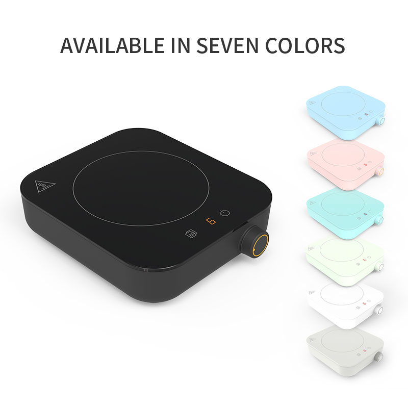 IH-S12A,1200W small size Induction cooker with knob, touch button Induction Hob