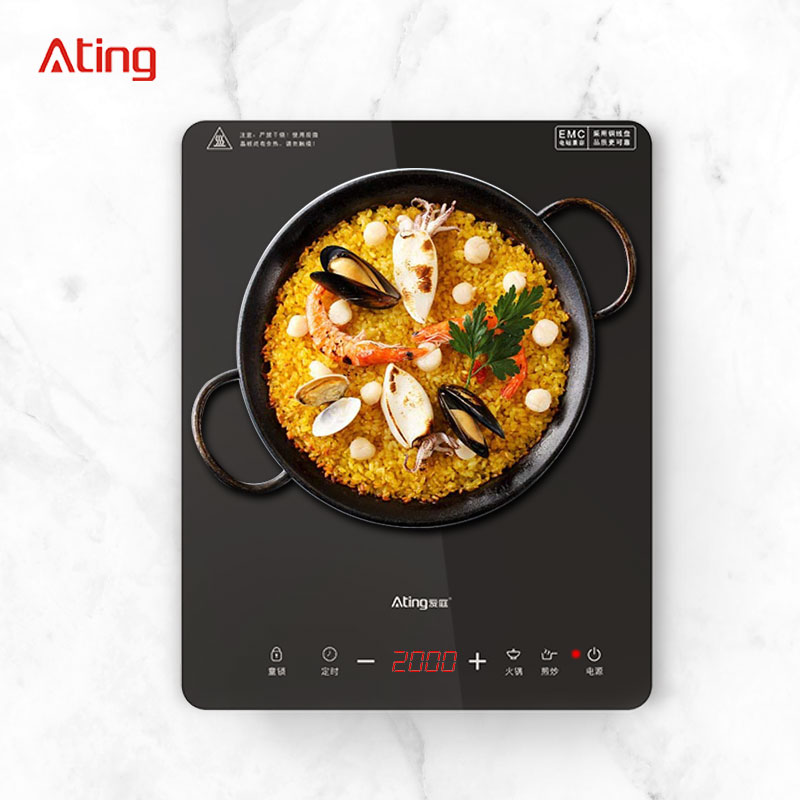 IH-F20M-B, 2000W induction cooker with touch control