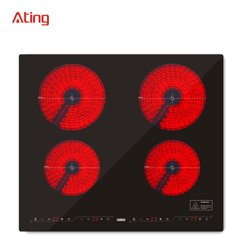 DTL-64A，6400W嵌入式四头电陶炉