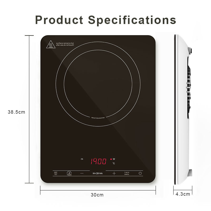 IH-CB14A,1400W/100V Induction cooker with slim body,touch control