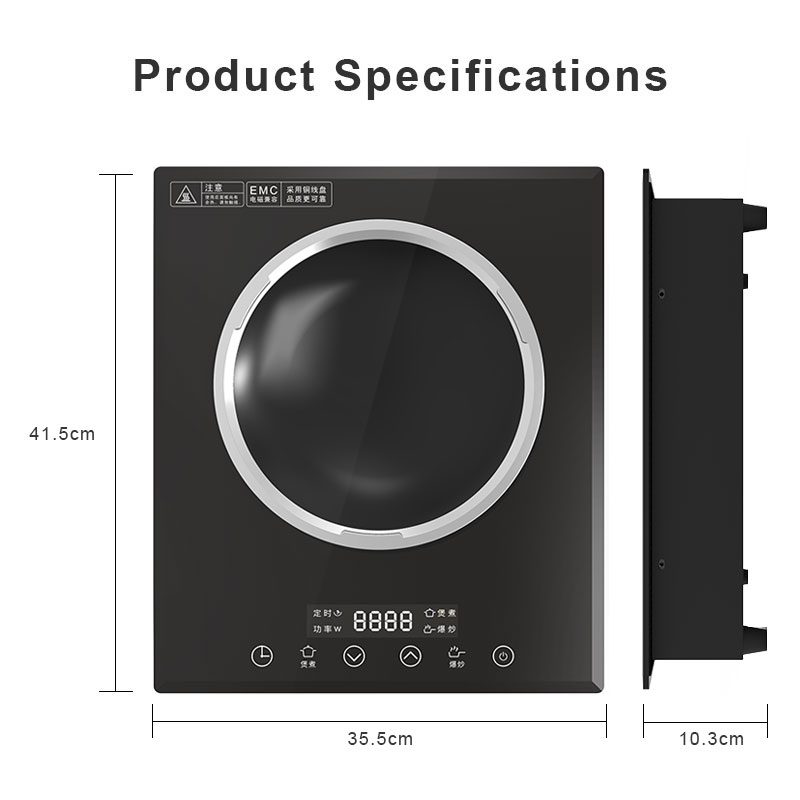 AT-28A, 2800W big power induction cooker, touch control induction hob