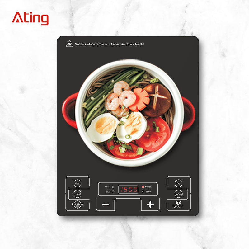 IH-F1800D,1800W/120V touch control portable induction cooktop