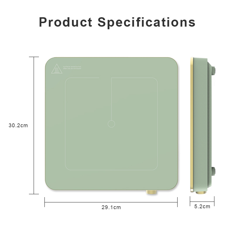 IH-S20M-SM, 2000W Induction Cooker, touch and knob control Induction Hob