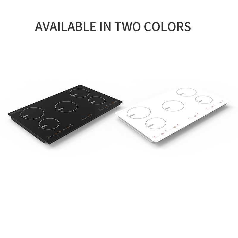 IH-590A, 5900W built-in five burner induction hob