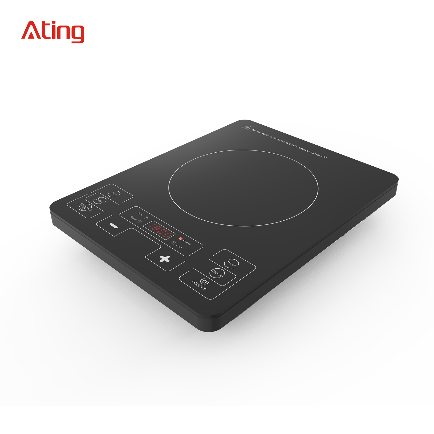 IH-F1800C,1800W/120V touch control portable induction cooktop