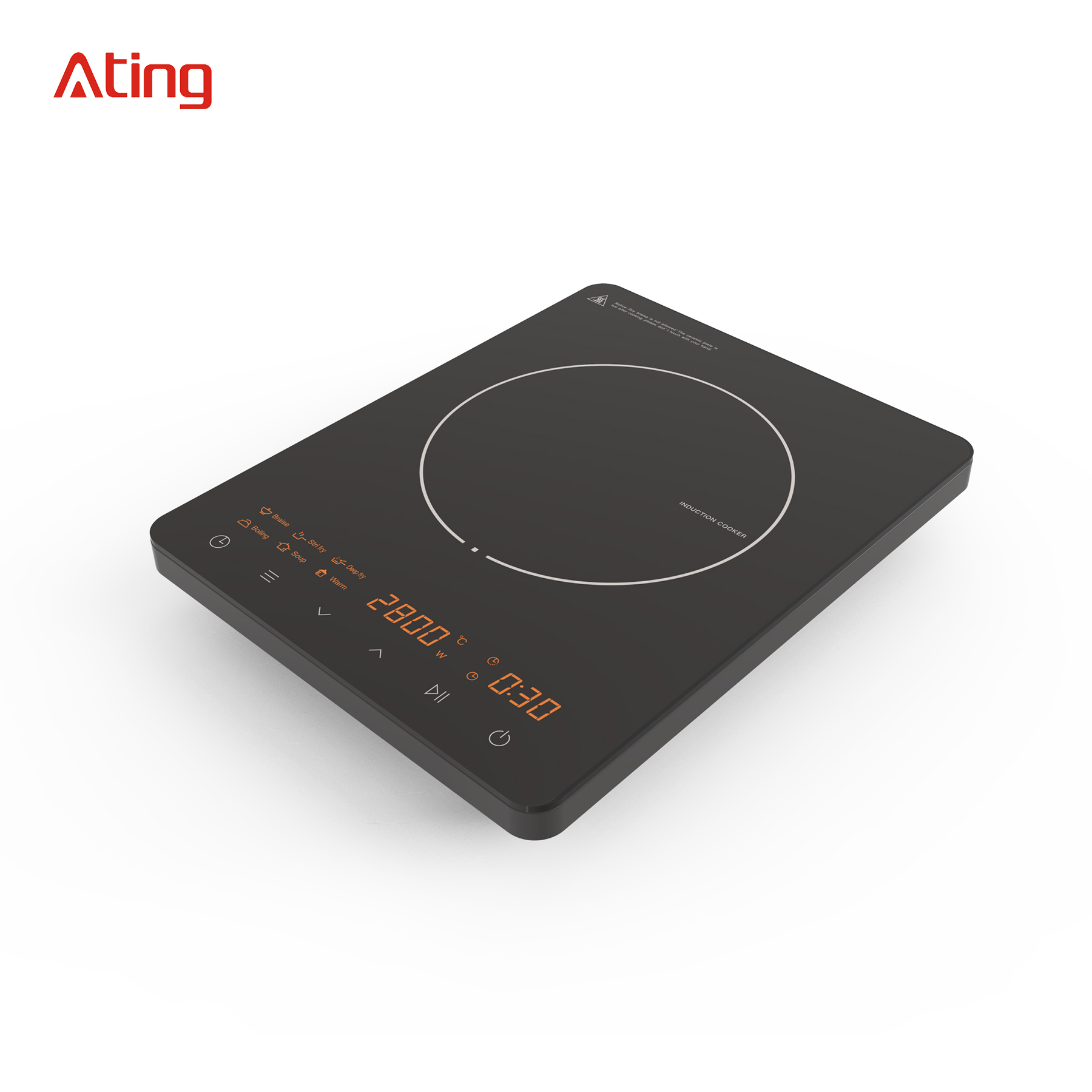IH-T28-A, 2800W big power induction cooker, touch control induction hob