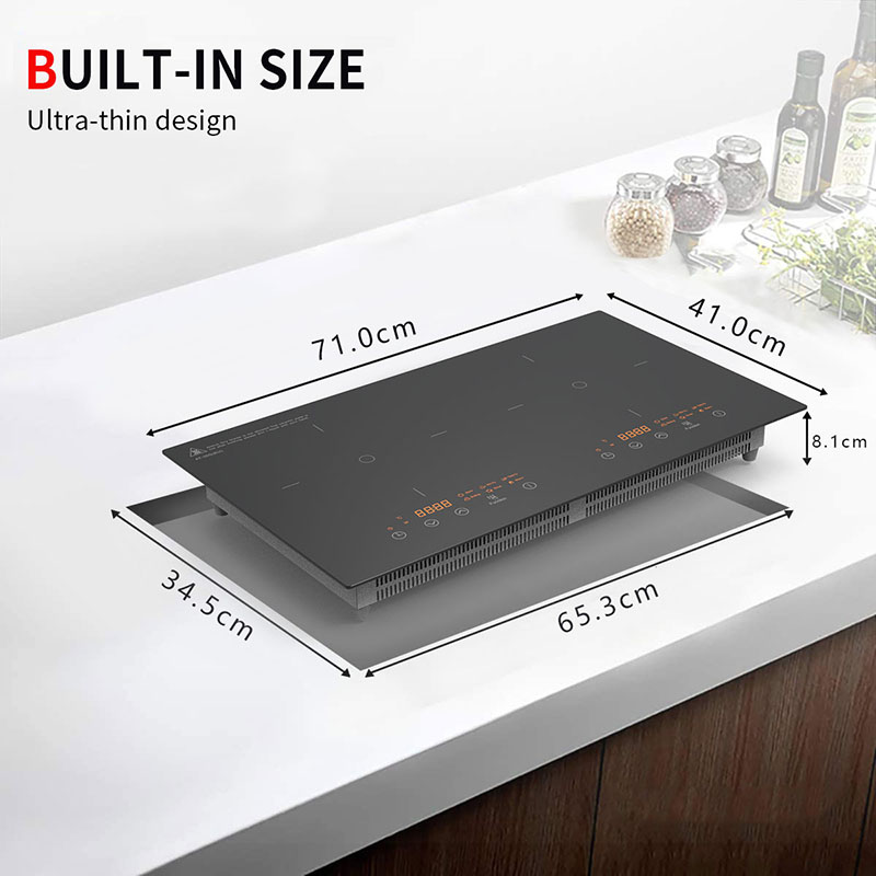 AT-35G, multi function Induction cooktop for Household, double burner 3500W Induction Hob