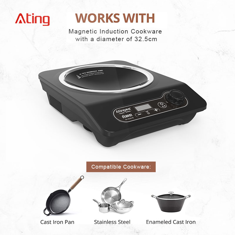 IH-VD301B,3000W big power commercial induction cooker