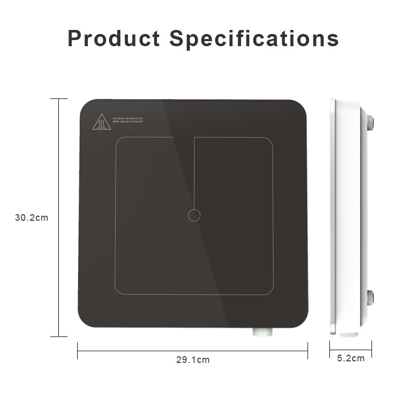 IH-S20M-SM,2000W induction cooker, touch and knob control induction hob