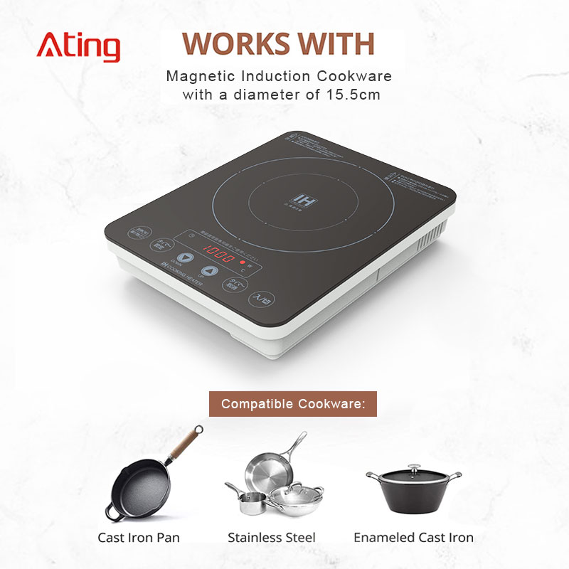 IH-10C, 1000W small induction cooker 100V induction hob