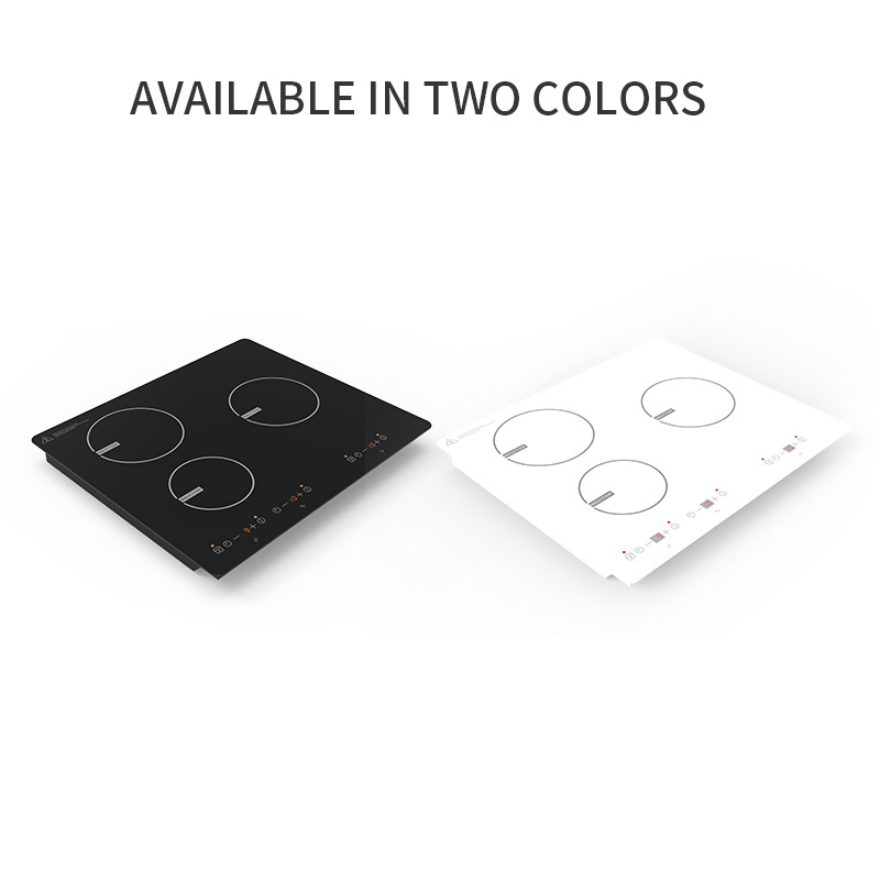 IH-356A, 5600W built-in three burner induction hob