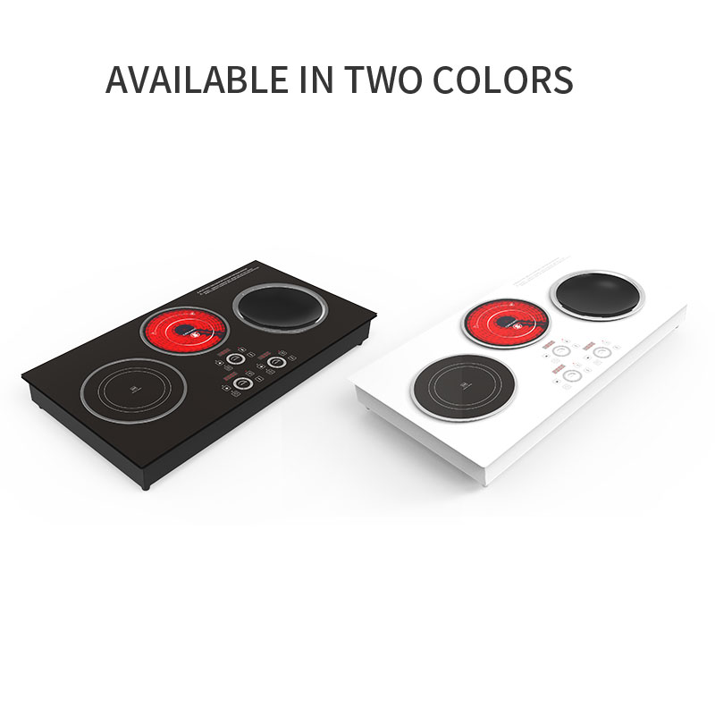 AT-999, 3400W built-in three burner induction hob