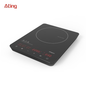 IH-CB22-NB, 2200W Induction cooktop, full touch sreen with colorful panel induction hob